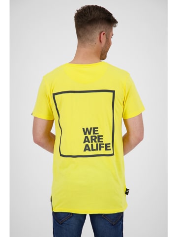 Alife and kickin Koszulka w kolorze żółtym