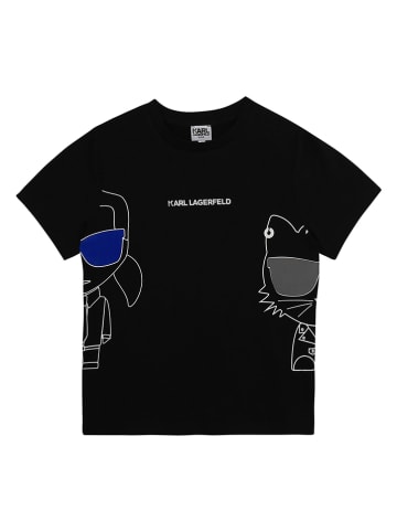 Karl Lagerfeld Kids Shirt in Schwarz