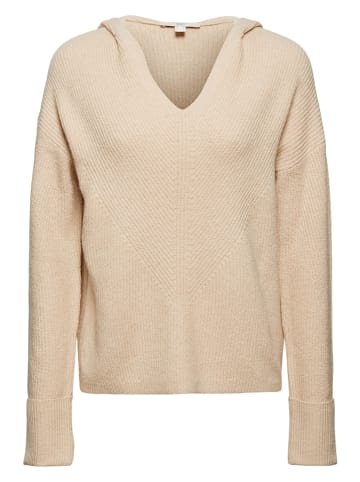 ESPRIT Sweter w kolorze beżowym