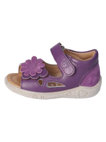PEPINO Skórzane sandały "Betty" w kolorze fioletowym
