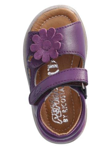 PEPINO Leder-Sandalen "Betty" in Lila