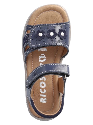 Ricosta Leder-Sandalen "Marisol" in Dunkelblau