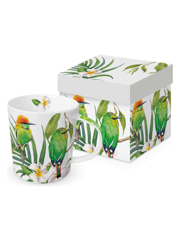 ppd Mok "Bali" wit/groen - 350 ml