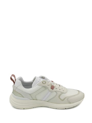 Tommy Hilfiger Sneakersy w kolorze beżowo-białym