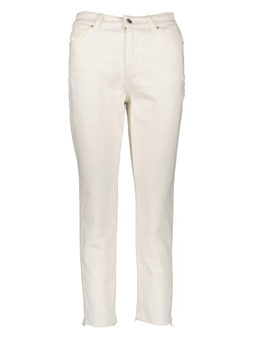 Vero Moda Dżinsy "Brenda" - Straight fit - w kolorze białym