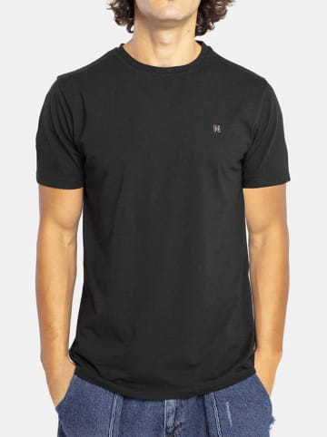 Norfolk Shirt "Vigo" in Schwarz