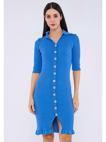 GIORGIO DI MARE Sukienka w kolorze błękitnym