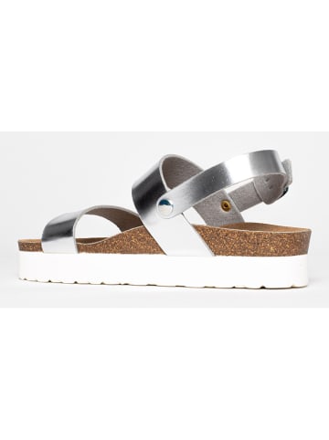 Sunbay Sandalen "Galong" zilverkleurig