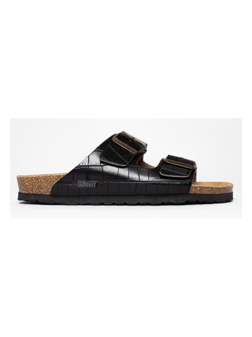 Sunbay Slippers "Trefle" zwart