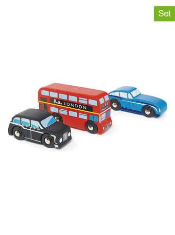 Tender Leaf Toys 3-delige speelgoedautoset "London" - vanaf 3 jaar