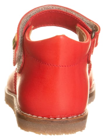 El Naturalista Skórzane sandały "Atenas" w kolorze czerwonym