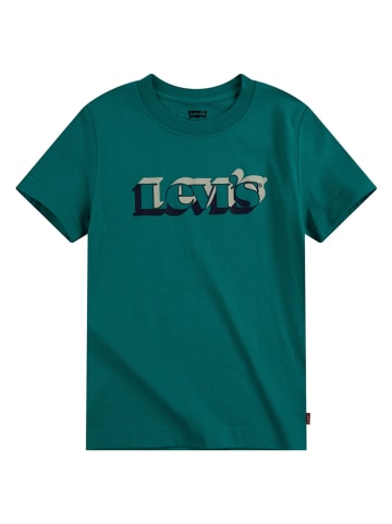 Levi's Kids Shirt in Dunkelgrün