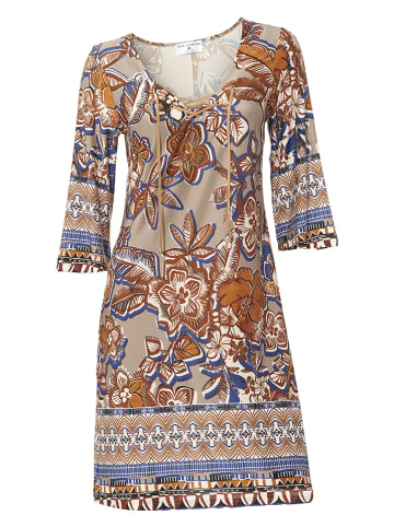 Heine Jurk beige/bruin