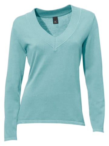 Heine Pullover in Türkis