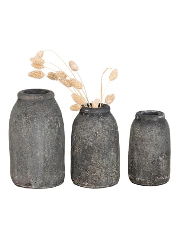 House Nordic 3er-Set: Vasen in Grau