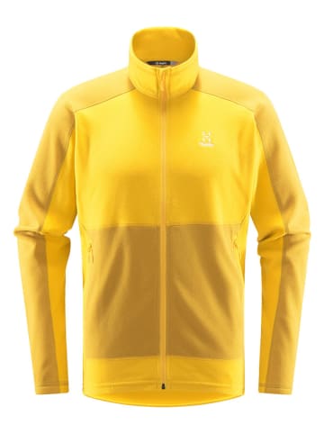 Haglöfs Fleece vest "Buteo" geel