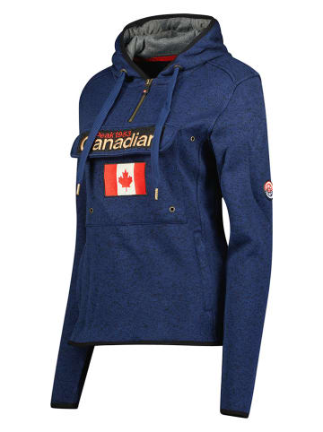 Canadian Peak Bluza polarowa "Upclasseak" w kolorze granatowym