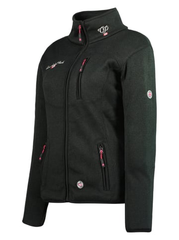 Canadian Peak Fleecejacke "Tedeneak" in Schwarz