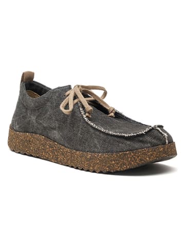 Comfortfusse Schnürschuhe in Dunkelgrau