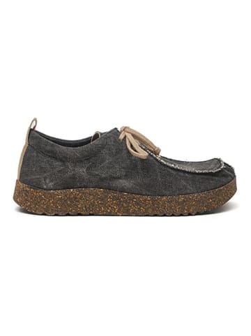 Comfortfusse Schnürschuhe in Dunkelgrau