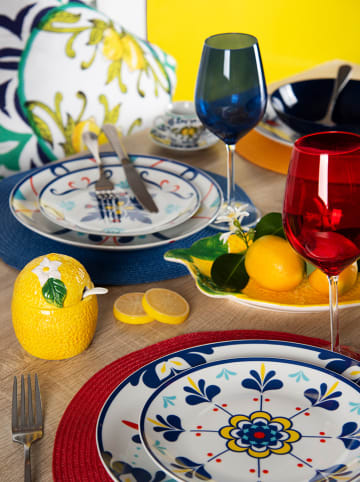 Trendy Kitchen by EXCÉLSA 18tlg. Tafelservice "Vietri color" in Bunt