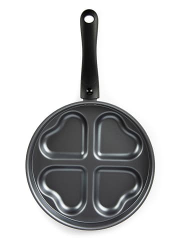 Trendy Kitchen by EXCÉLSA Pan "Heart" zwart - Ø 25,5 cm