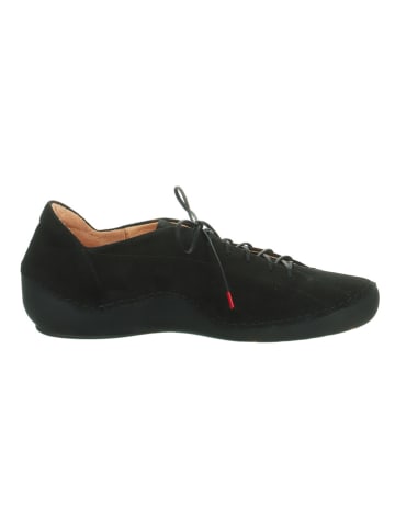 Think! Leder-Schnürschuhe "Kapsl" in Schwarz