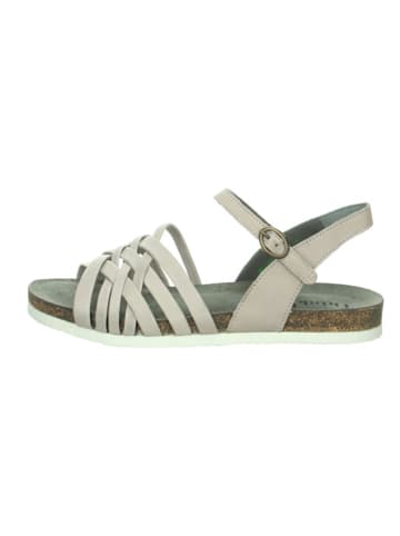 Think! Leder-Sandalen "Shik" in Creme