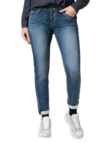 Timezone Spijkerbroek "Nali" - skinny fit - blauw