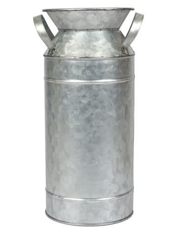 The Concept Factory Wazon "Pot á lait" w kolorze srebrnym - 11 x 23 x 10 cm