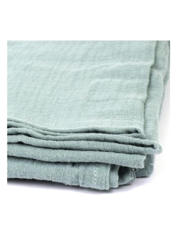THE HOME DECO FACTORY Plaid groen - (L)150 x (B)120 cm