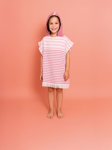 Towel to Go Poncho in Pink - (L)60 x (B)58 cm