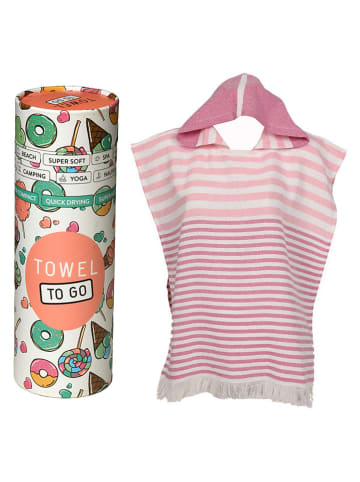 Towel to Go Poncho "Towel To Go - Playa" in Pink - (L)68 x (B)48 cm