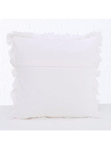 Boltze 2-delige set: kussens "Lenea" beige/wit - (L)45 x (B)45 cm