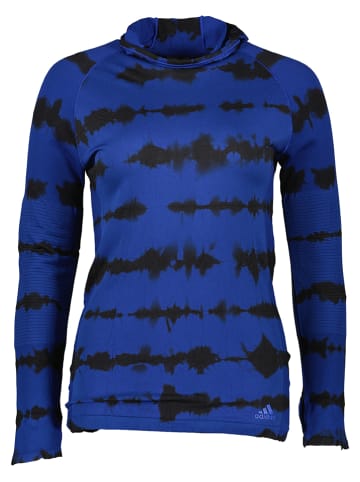 Adidas Koszulka funkcyjna "Primeknit" w kolorze niebieskim