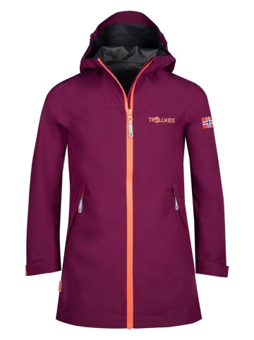 Trollkids Regenmantel "Lillehammer" paars