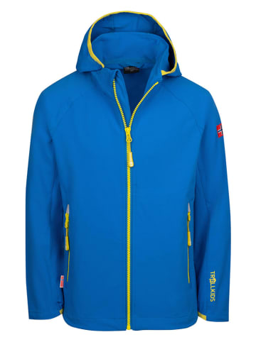 Trollkids Softshelljacke "Kvalvika" in Blau