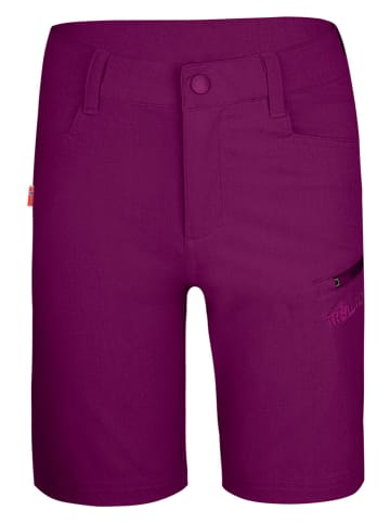 Trollkids Szorty softshellowe "Haugesund" w kolorze fioletowym