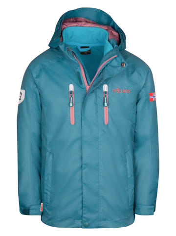 Trollkids 3in1-Funktionsjacke "Myrdal Pro" in Petrol