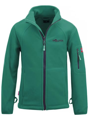 Trollkids Fleece vest "Arendal Pro" groen