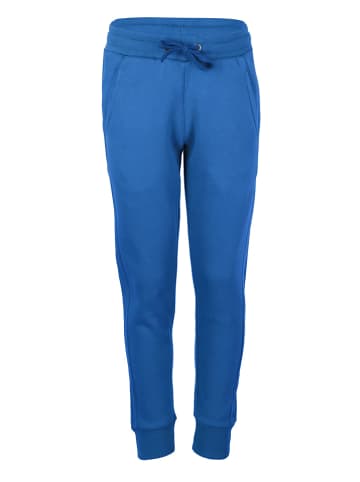 Trollkids Spodnie dresowe "Bergen" w kolorze niebieskim