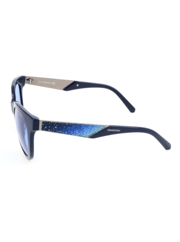 Swarovski Damen-Sonnenbrille in Dunkelblau