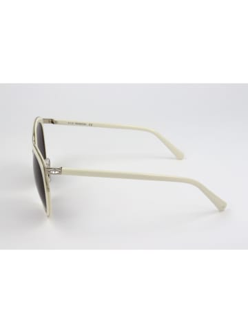 Swarovski Damskie okulary przeciwsłoneczne w kolorze beżowo-czarnym