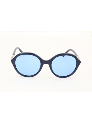 Swarovski Damskie okulary przeciwsłoneczne w kolorze granatowo-błękitnym