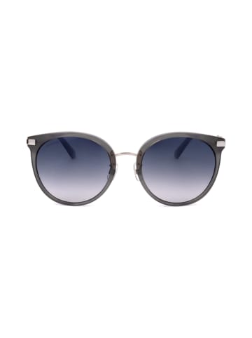 Swarovski Damen-Sonnenbrille in Grau-Silber/ Blau
