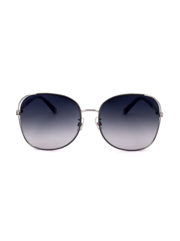 Swarovski Damskie okulary przeciwsłoneczne w kolorze srebrno-szarym