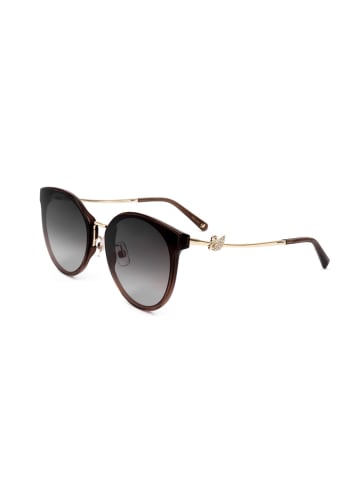 Swarovski Damen-Sonnenbrille in Braun-Gold