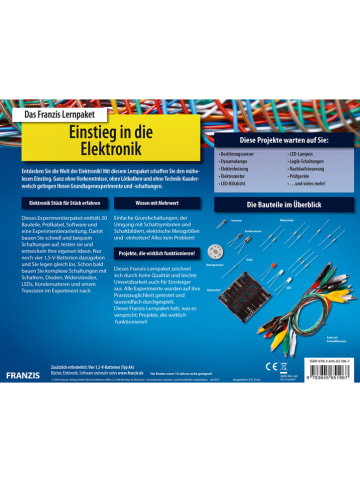 FRANZIS Lernpaket "Einstieg in die Elektronik" - ab 14 Jahren