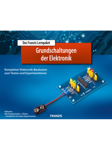 FRANZIS Lernpaket "Grundschaltungen der Elektronik" - ab 14 Jahren