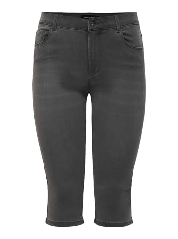 ONLY Carmakoma Capri-Jeans "Caraugusta" - Skinny fit - in Grau